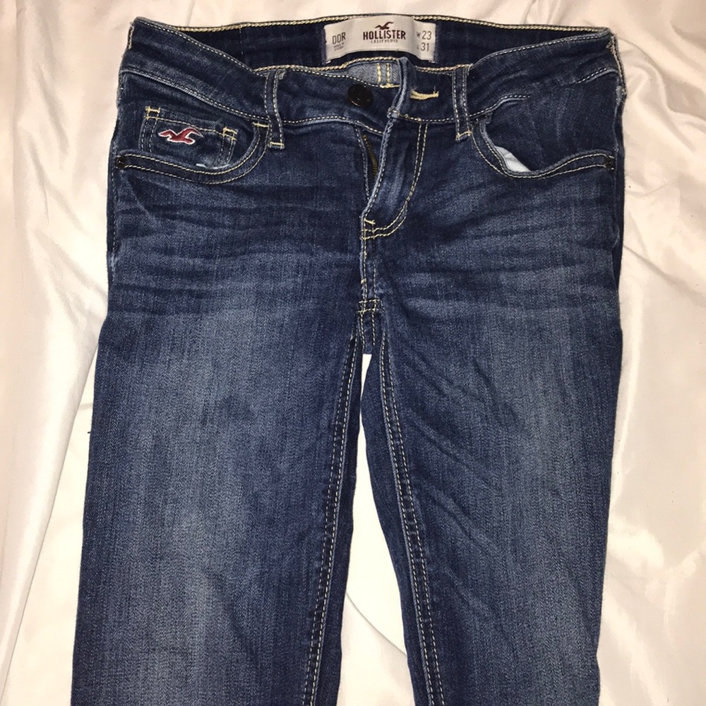 Dark blue skinny jeans
